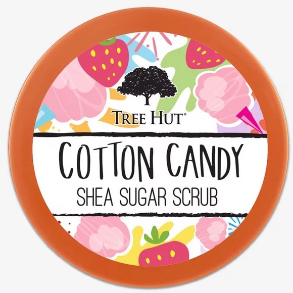 NWT Tree Hut Cotton Candy Shea Sugar Scrub 18 ounces - Picture 3 of 7
